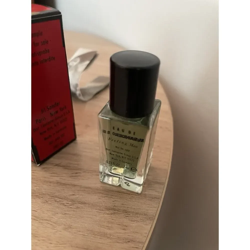 VINTAGE FEELING MAN BY JIL SANDER EDT 0.25 OZ / 7 ML MINIATURE With Box